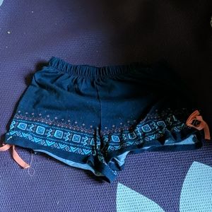Girls 8 Navy Blue Justice Shorts